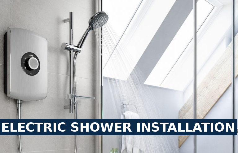 Electric shower installation Holborn